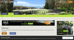 Desktop Screenshot of findagraveforums.com